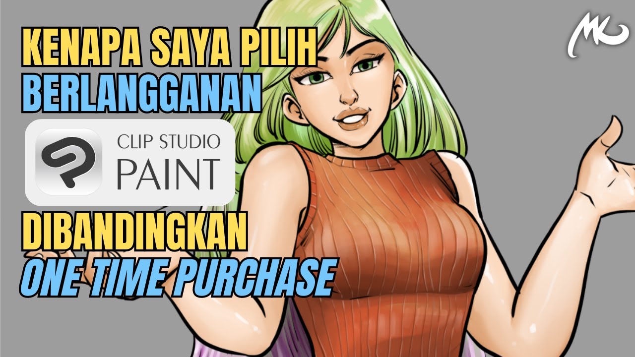 Clip Studio Paint: One Time Purchase, atau LANGGANAN?