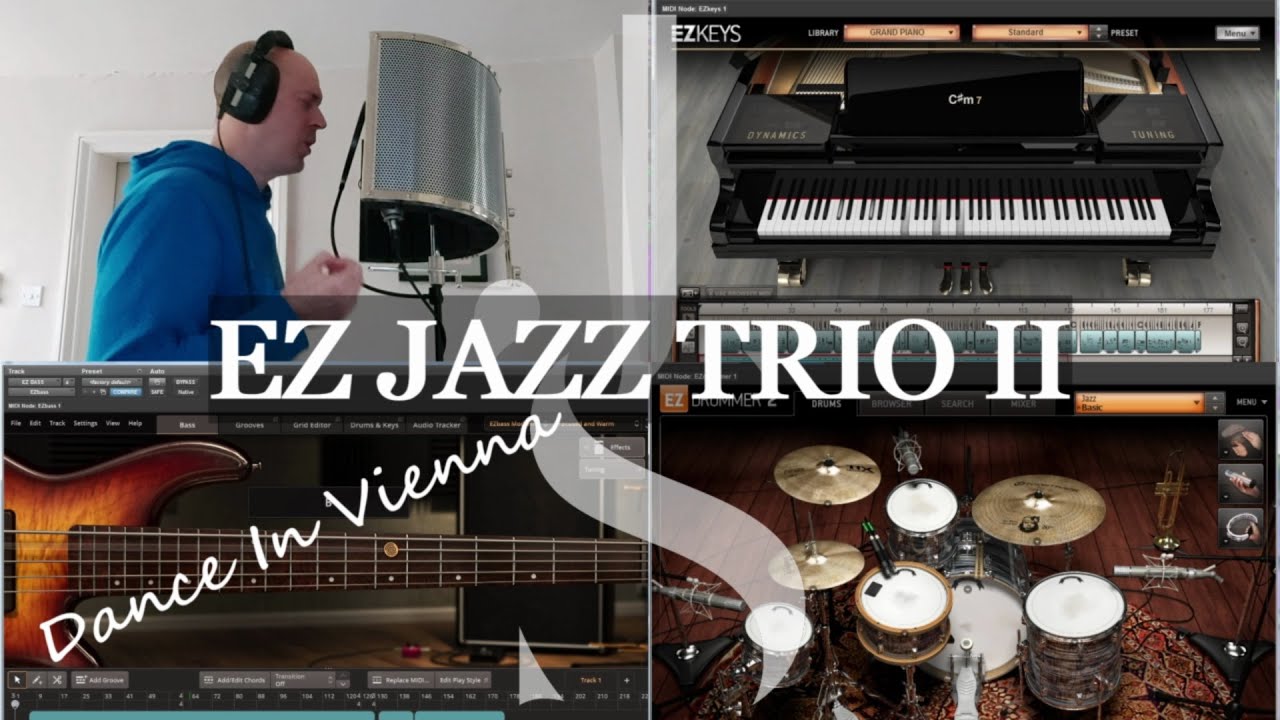 Virtual Jazz Trio II : EZ Bass, EZ Keys, EZ Drummer 2 and EZ Mix 2 by Toontrack