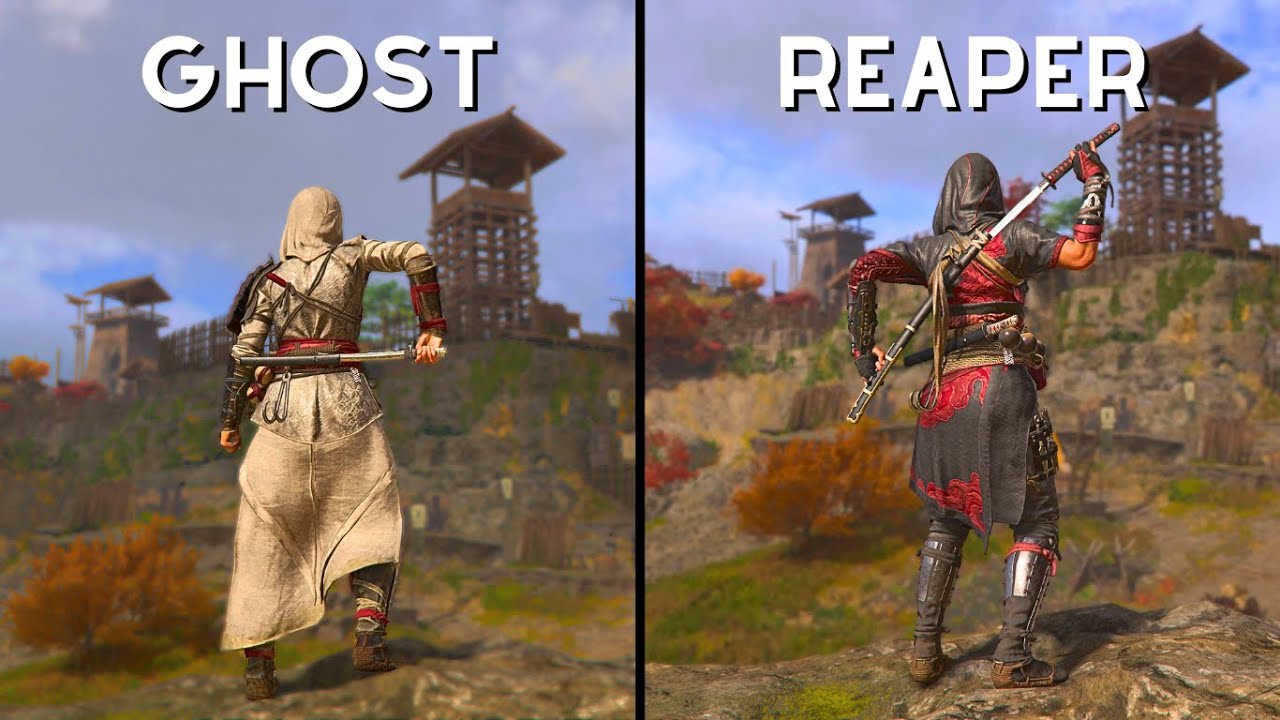 The Ghost & The Reaper - Two Ways of Stealth in AC Shadows