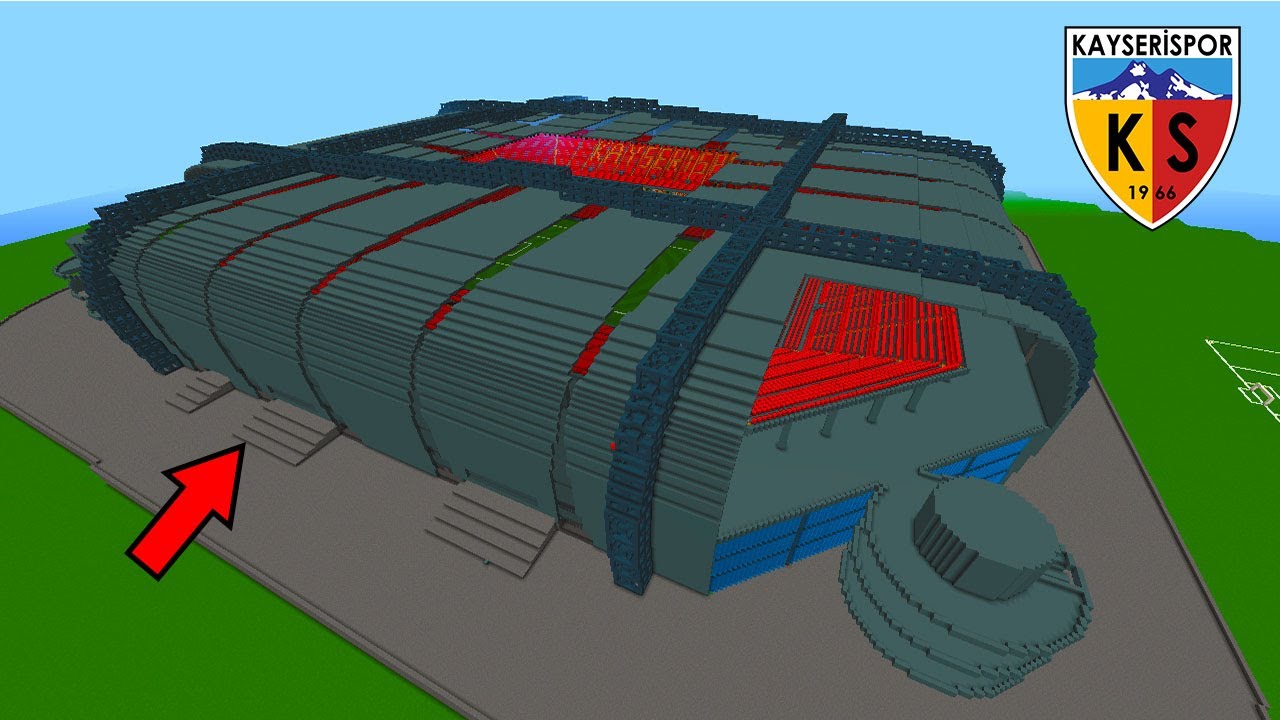 MİNECRAFT STADYUM KAYSERİSPOR  - KAYSERİ KADİR HAS STADYUMU- (KAYSERİ ARENA) - SONUNDA BİTTİ!