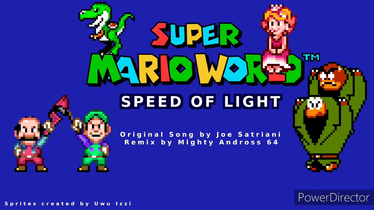 Super Mario Bros Movie 1993 - SPEED OF LIGHT - A SMW Custom Remix