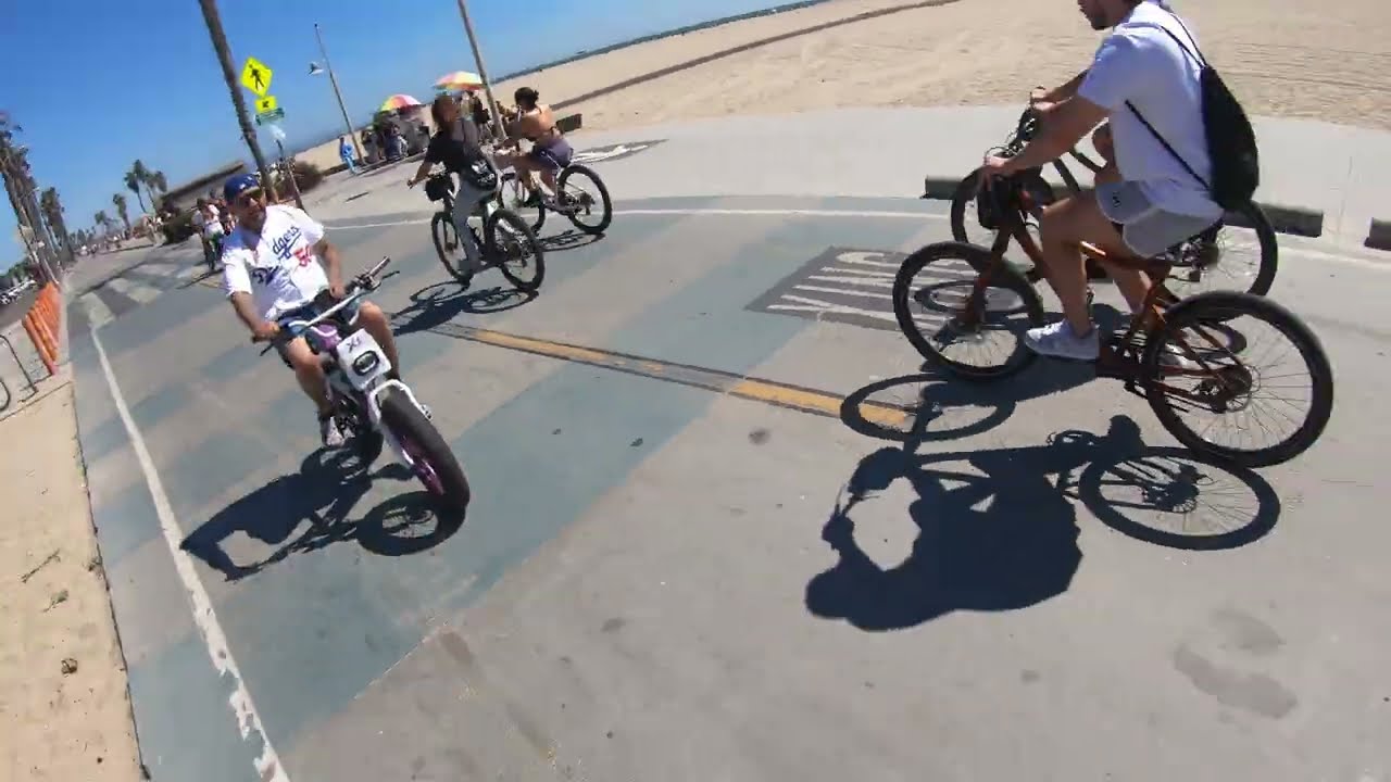 E bike / Venice Beach  bike path (part 3)
