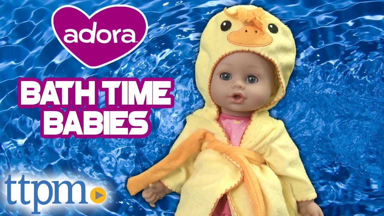 BathTime Babies Doll from Adora