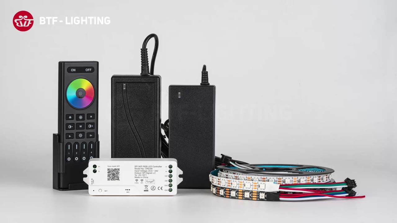 💡BTF-LIGHTING: How to Connect the DR03W Controller✨✨