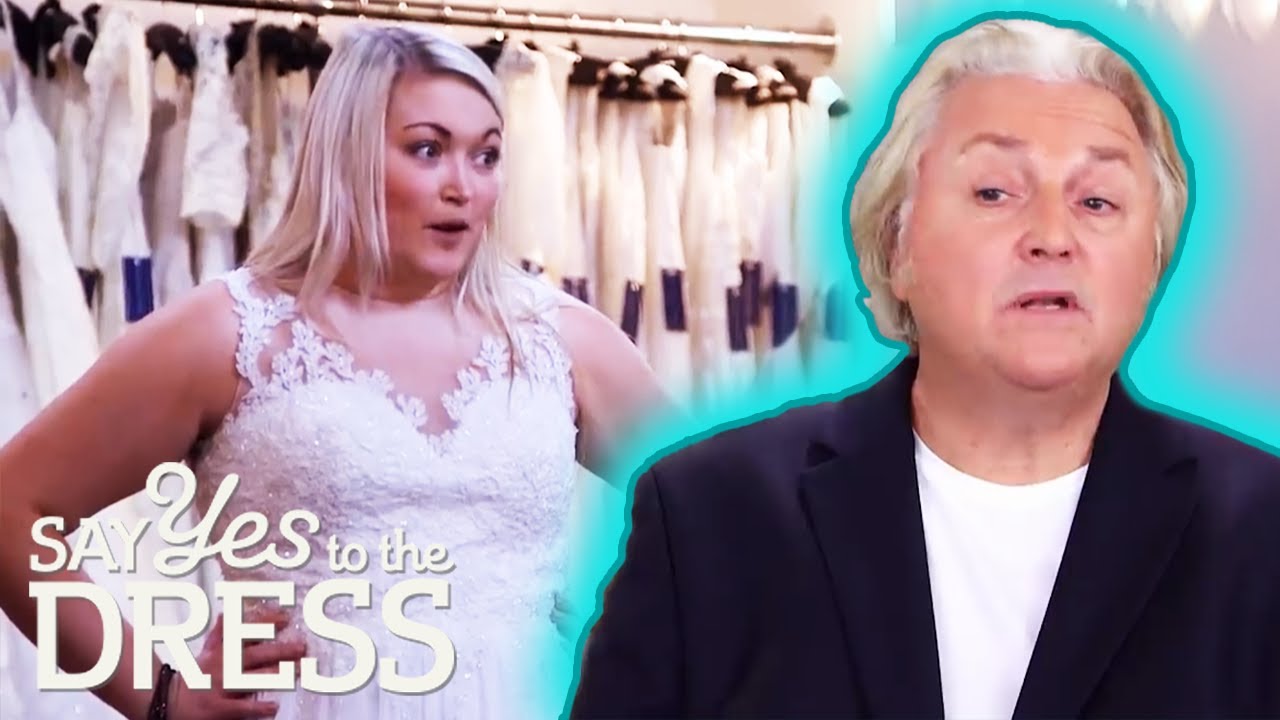 Bride Struggles With Body Confidence Whilst Wedding Dress Shopping | Say Yes To The Dress UK