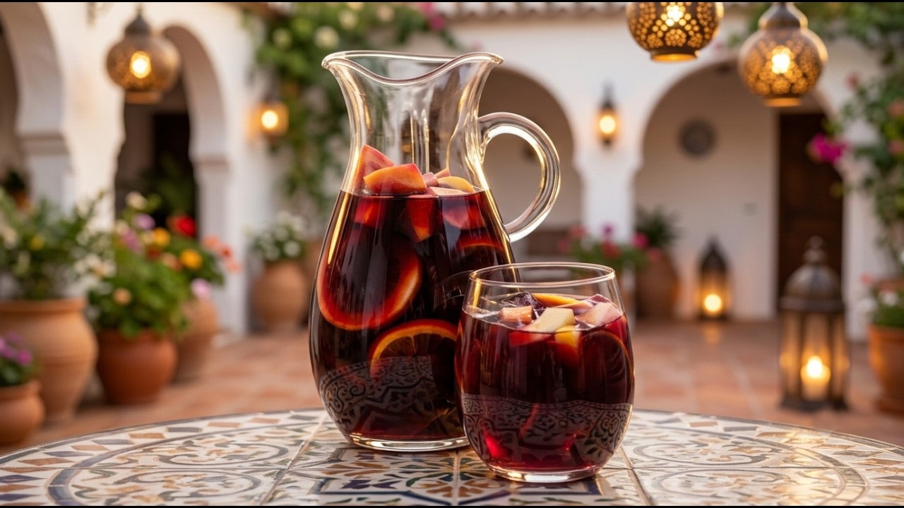 'Sangr&iacute;a de Vino Tinto - C&oacute;mo hacer una versi&oacute;n &uacute;nica y original en casa'