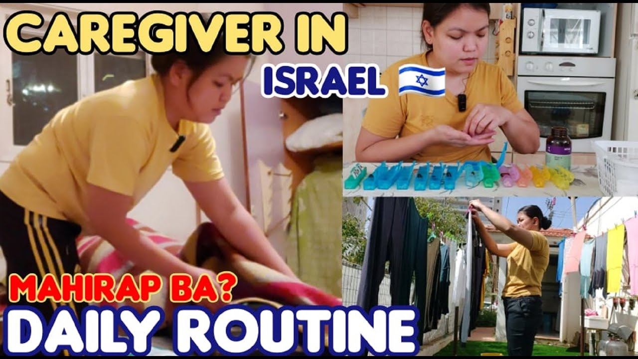 ISRAEL VLOG: A DAY IN MY LIFE AS A CAREGIVER IN ISRAEL | DAILY ROUTINE  | Tel Barrientos