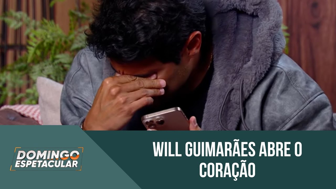 Will Guimar&atilde;es deixa 'A Fazenda 17' e abre o cora&ccedil;&atilde;o em entrevista ao Domingo Espetacular