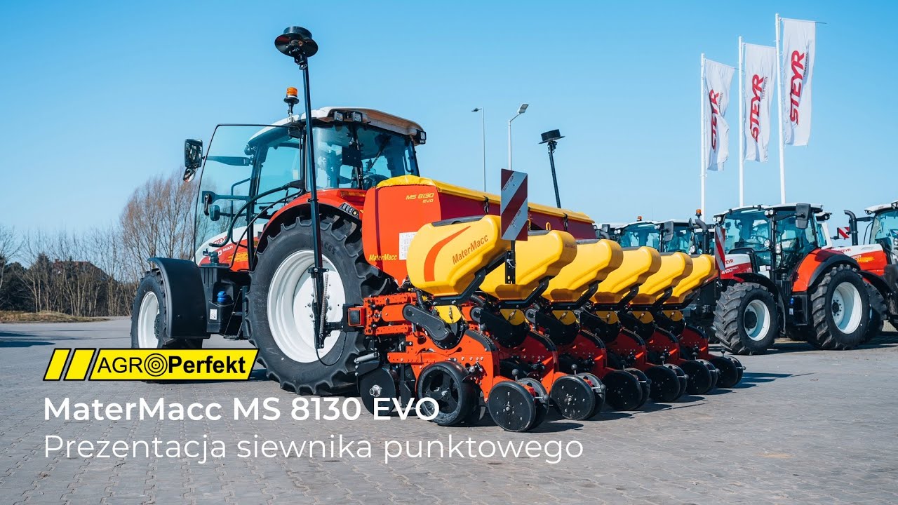MaterMacc MS 8130 EVO - niezawodny siewnik punktowy, kt&oacute;ry się opłaca!