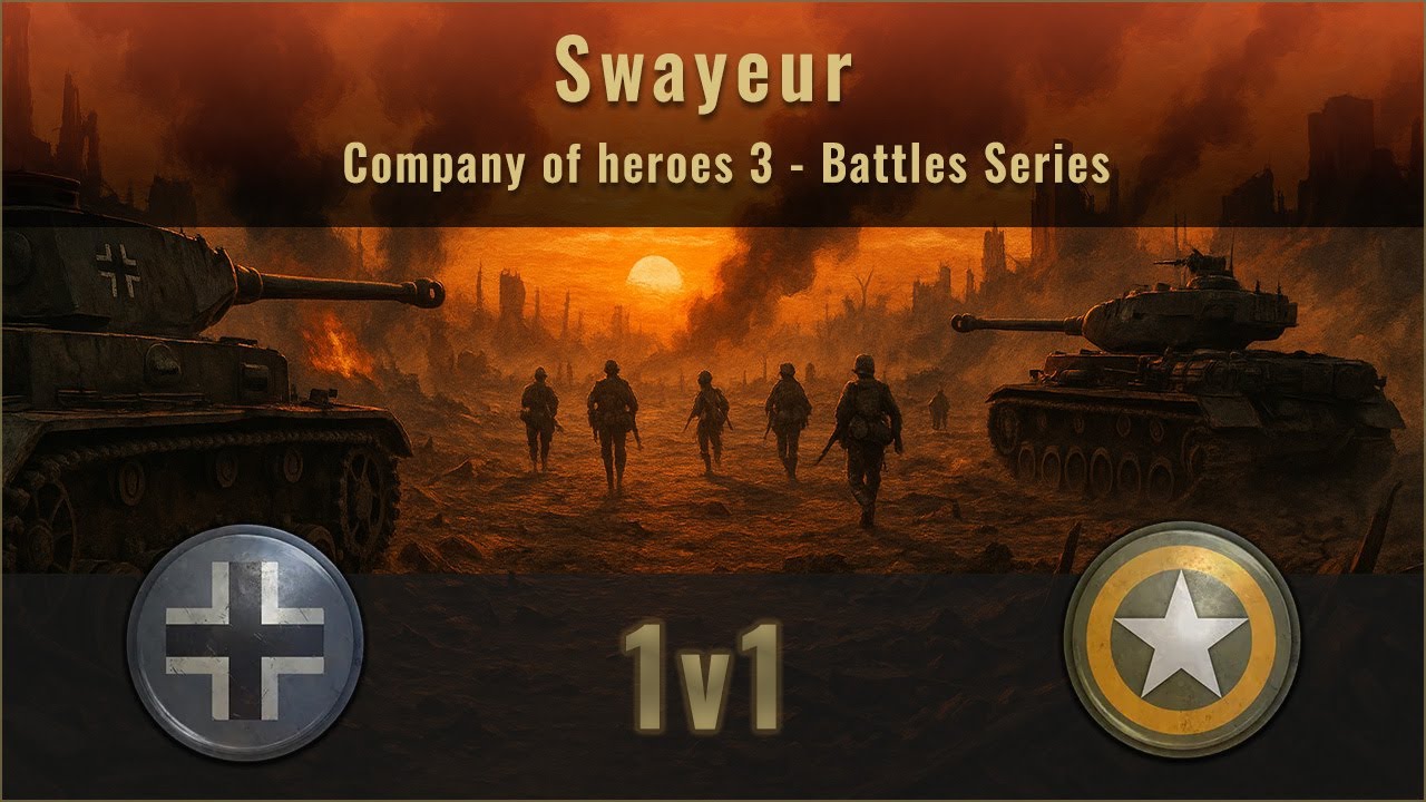 Swayeur // COH3: 1v1 - WEHR vs US | Crossing in the woods | BG Mechanized #1v1
