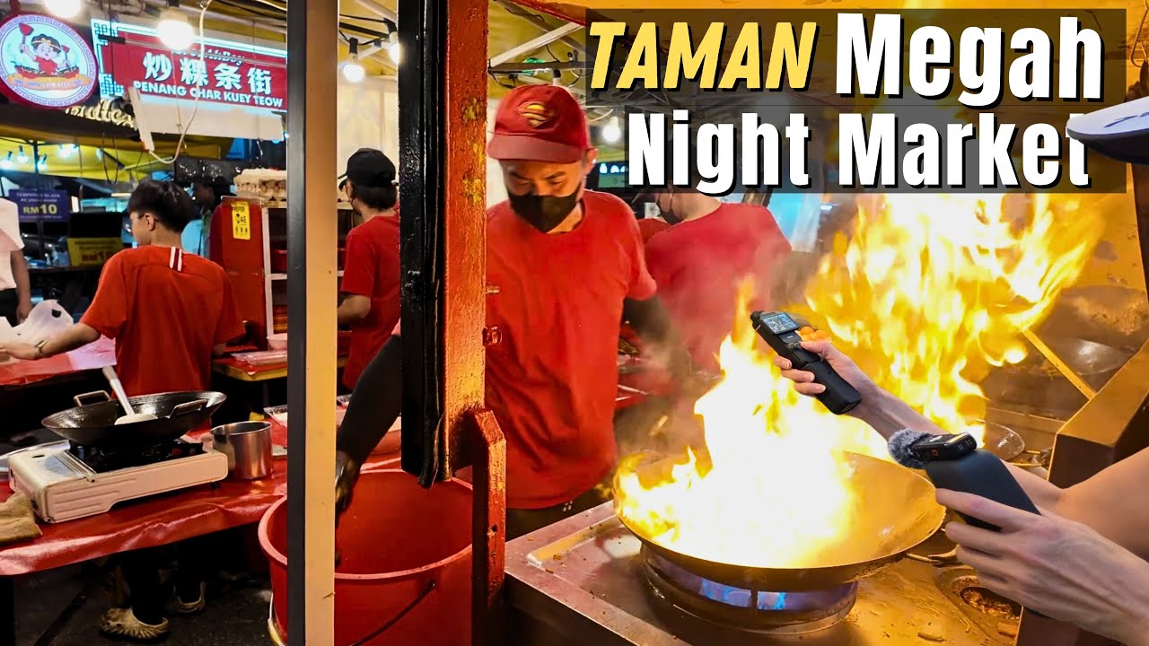 Taman Megah Night Market: KL’s Street Food Heaven You’ve Never Heard Of! 😱🍢