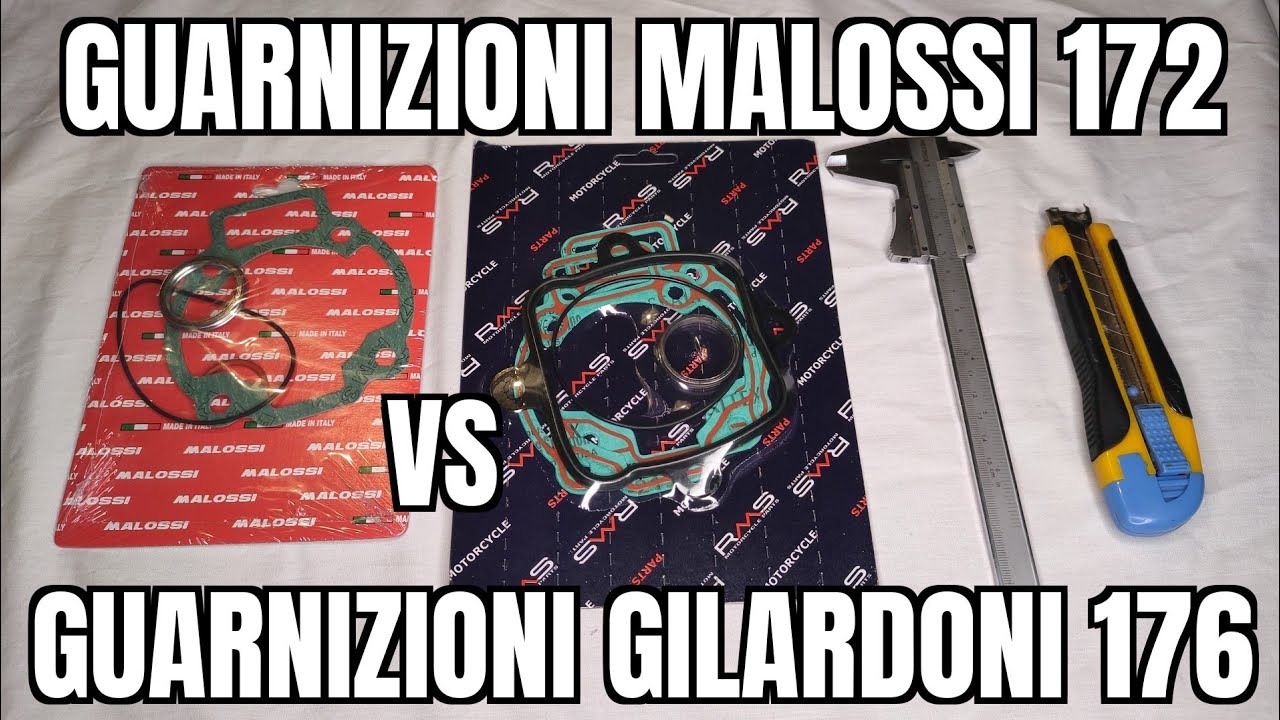 [Tutorial] Differenze guarnizioni cilindro Malossi 172 vs Gilardoni 176 Runner 180 Hexagon Dragster