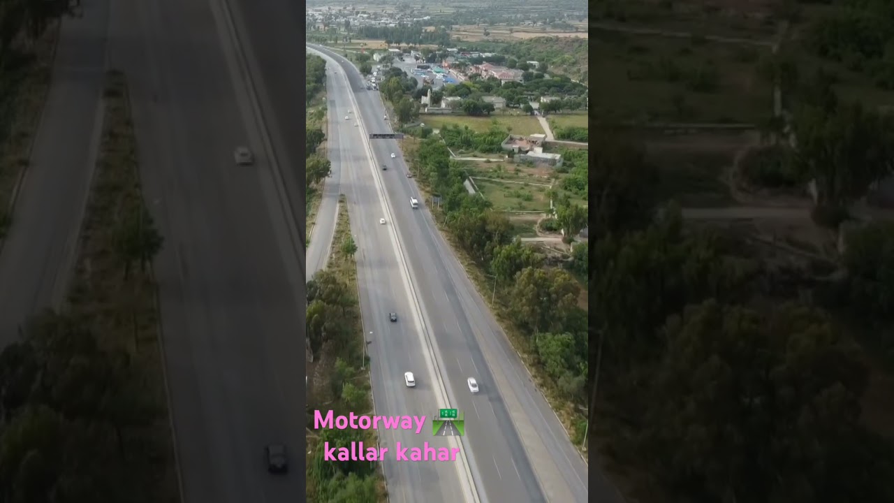 M2 Motorway Kallar kahar #travel #viral