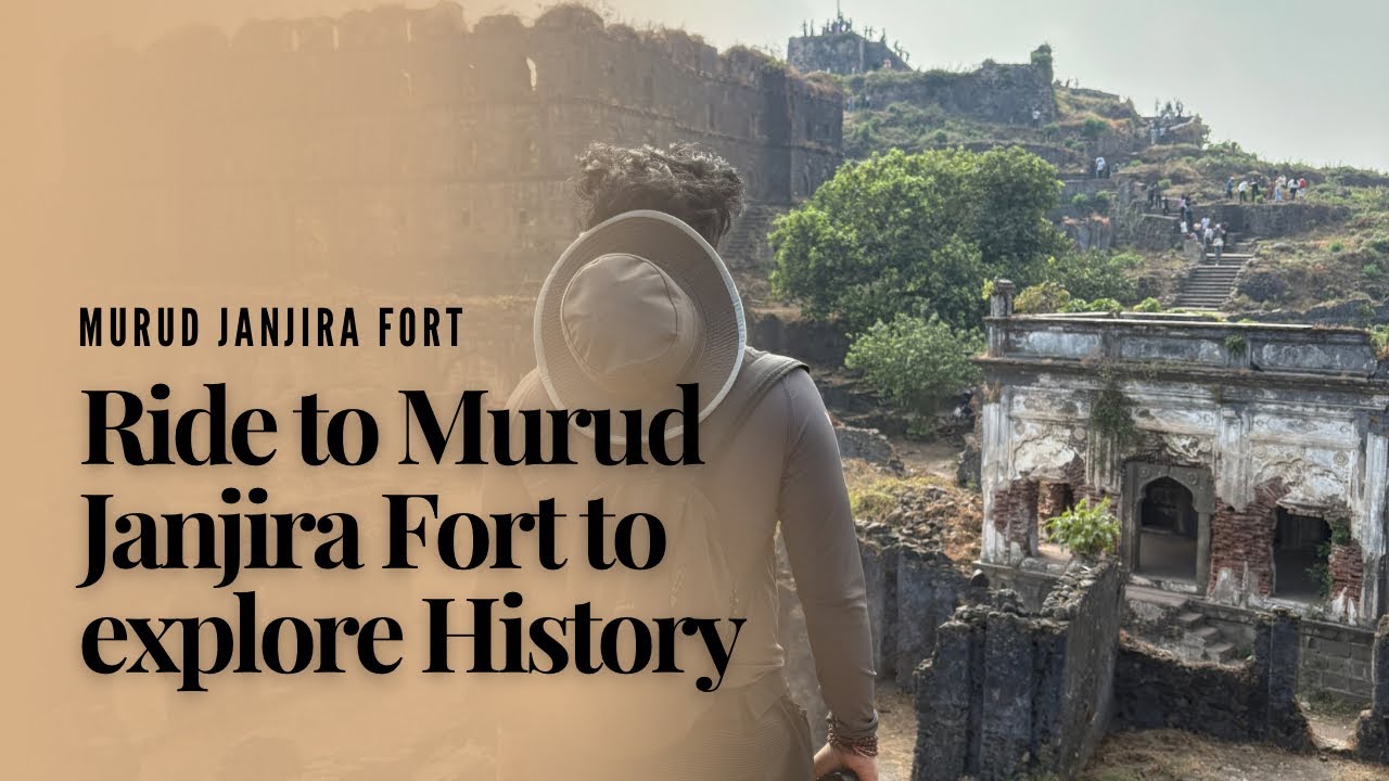 Murud Janjira Fort || Ride & Explore to the Fort Which was never Conquered 