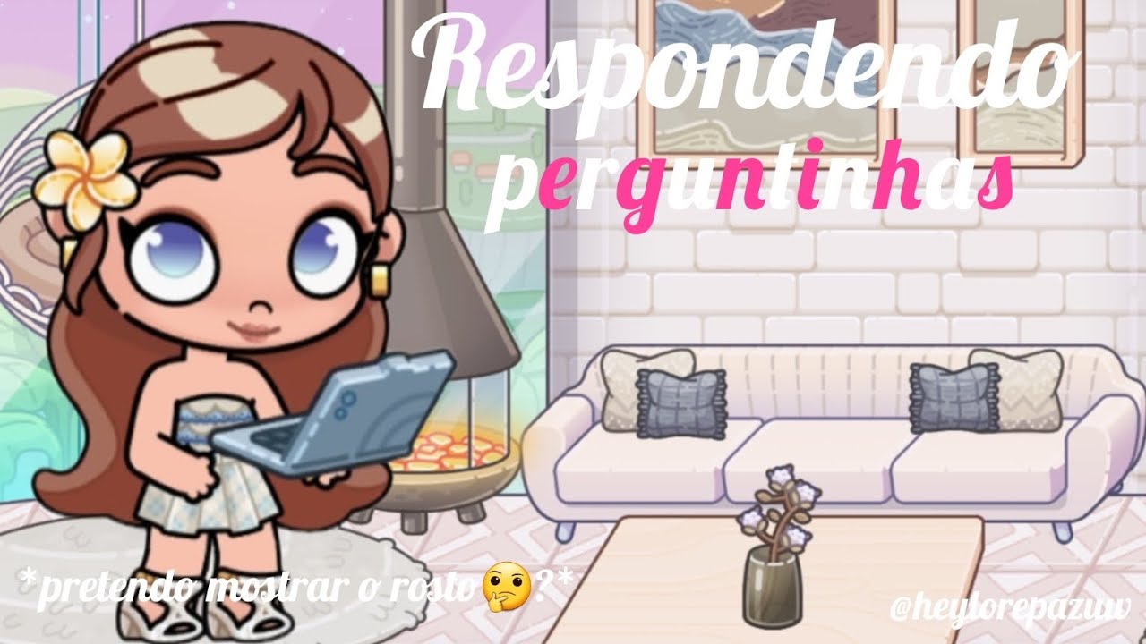 Respondendo perguntas!|com voz|avatar world|pazu