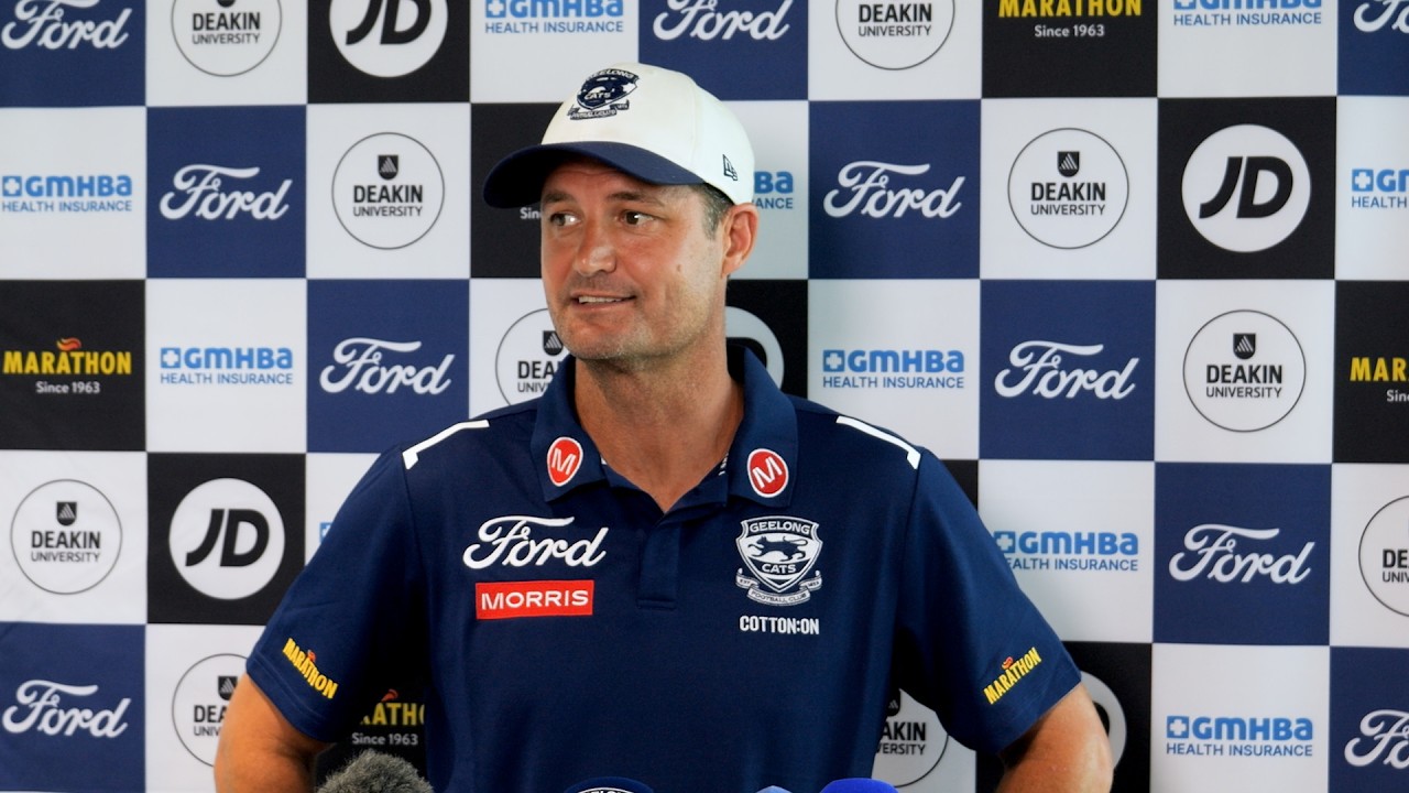 James Rahilly Press Conference | Practice Match vs Hawthorn