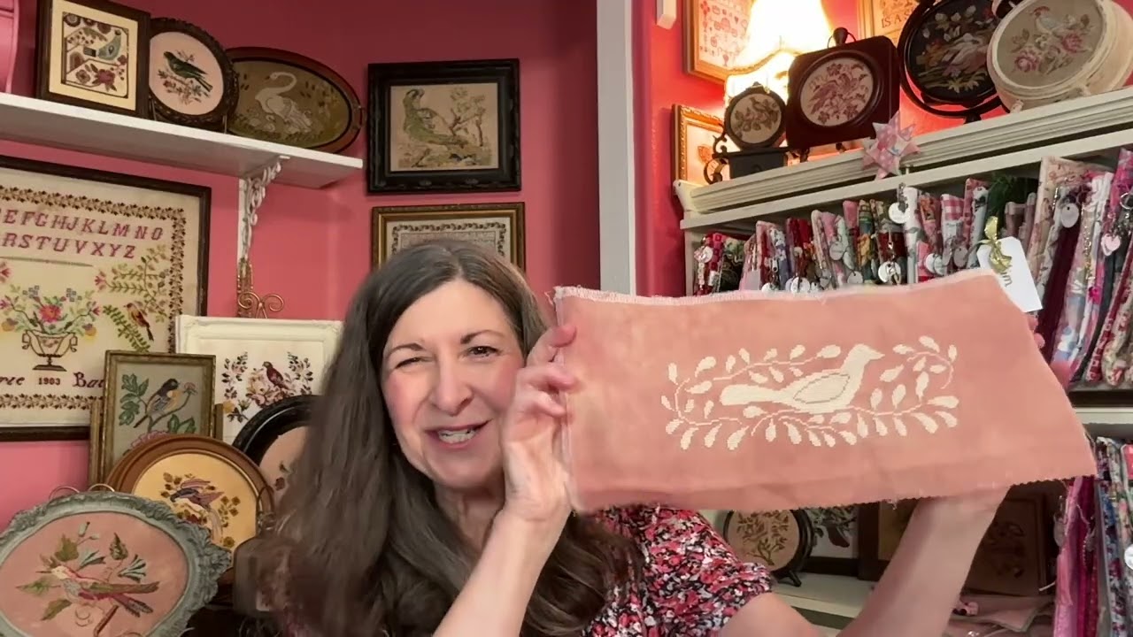 Flosstube 107  Bird Stitching Palooza!