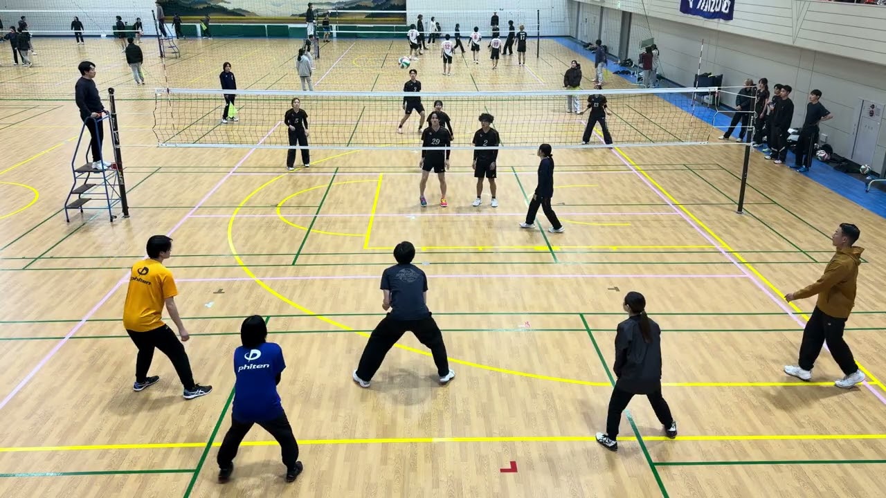 第6回RC広島排球祭上位トーナメント準決勝vsあんころもち   1セット目