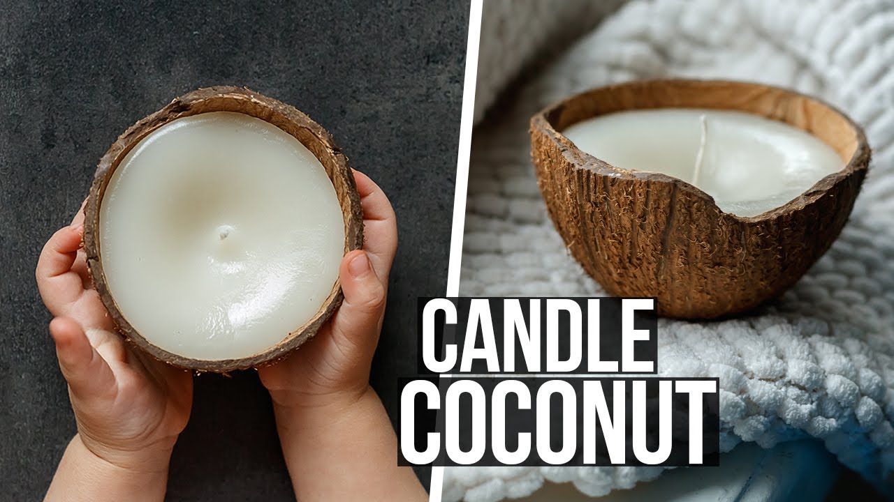 Свеча В Кокосе Своими Руками | DIY Идея Подарка