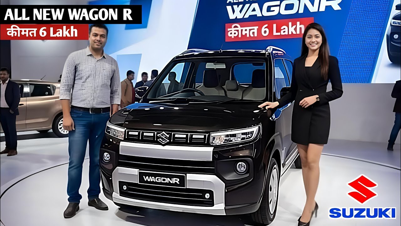 SUZUKI धमाका कल होगी लॉन्च NEW WAGON R 2026💥!! केवल ₹2.81 लाख से सस्ती 6-Seater SUV, 39Kmpl माईलेज👌👌