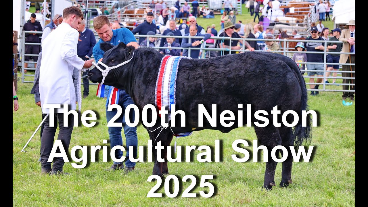 The 200th Neilston Agricultural Show, May 2025, Scotland, 4K