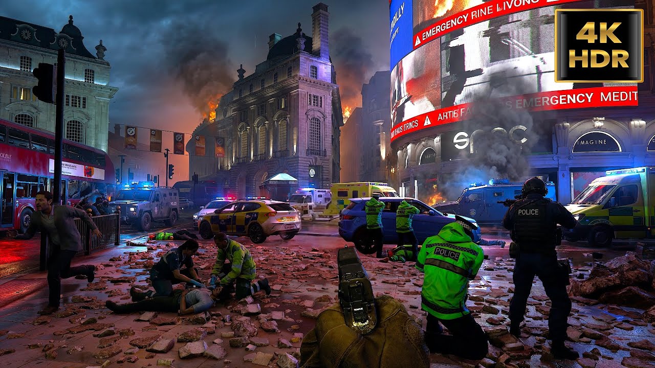 ¡Ataque a Londres! | Gráficos ULTRA Realistas | 4K HDR 60FPS | Call of Duty