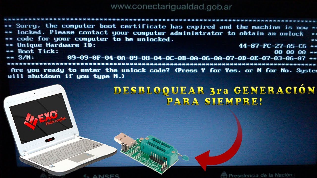 3ra Generación NETBOOKS DEL GOBIERNO (desbloqueo definitivo) 2020
