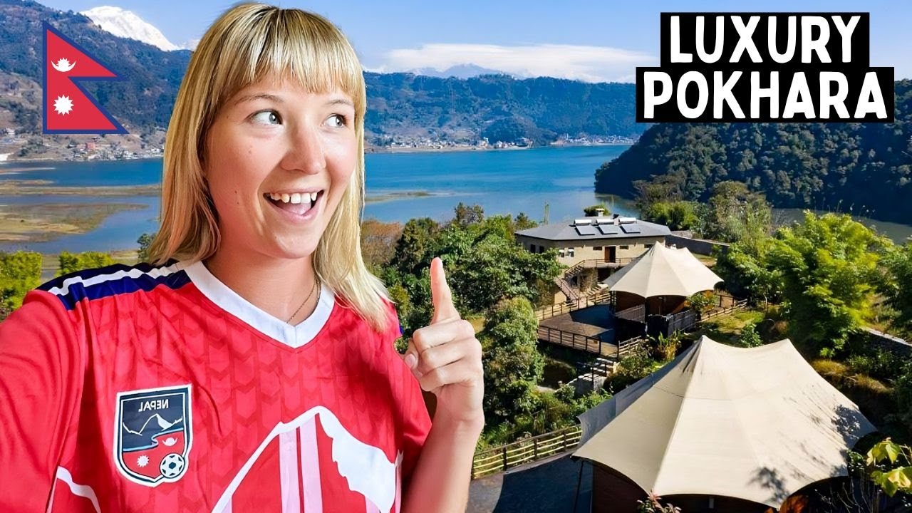 You won’t BELIEVE Nepal looks like this🇳🇵$200 Modern Eco Resort, Pokhara