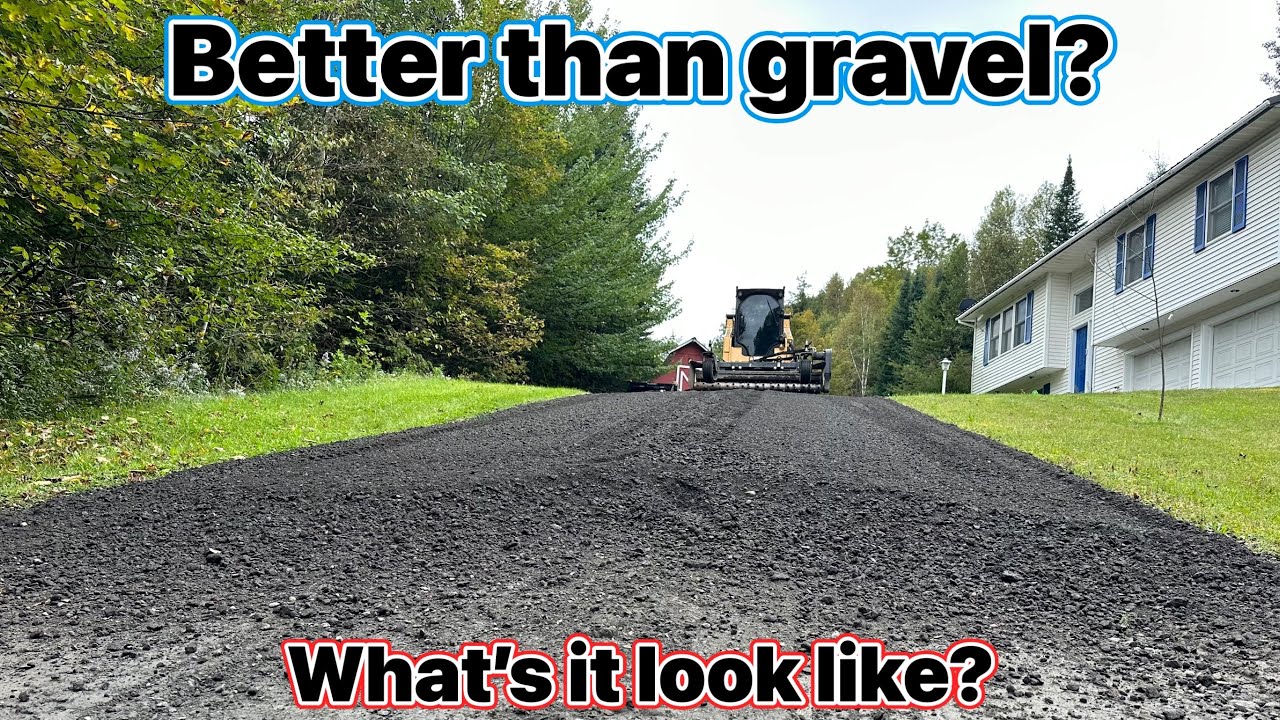 What Is Recycled Asphalt? BEST. DRIVEWAY. EVER. (short of pavement)