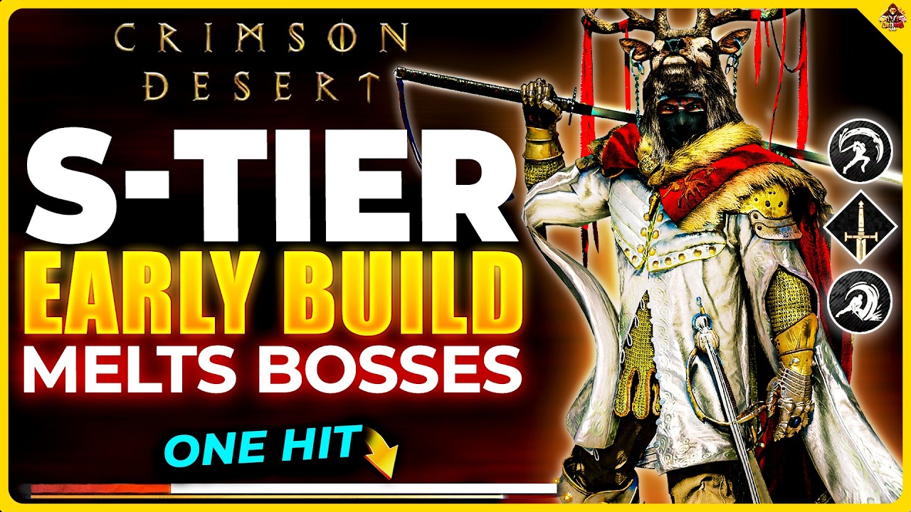 Two Handed Sword Early Build Destroys Bosses in Crimson Desert!