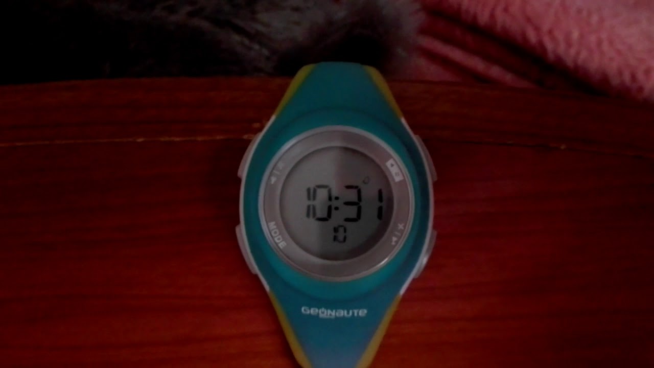 Reloj geonaute w200s como ajustarlo