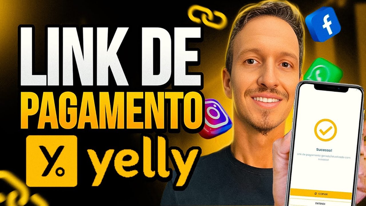 TESTEI o Novo LINK DE PAGAMENTO Yelly - VALE A PENA? Venda SEM MÁQUINA de Cartão