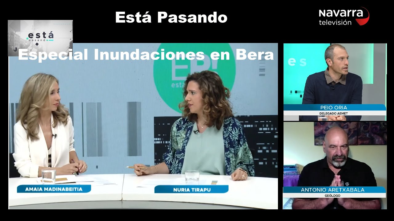 Especial Inundaciones en Bera. Está Pasando. Navarra TV