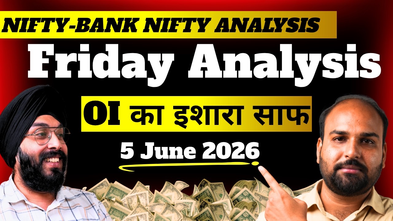 Nifty & Bank Nifty Price Action Analysis For 5 June 2026