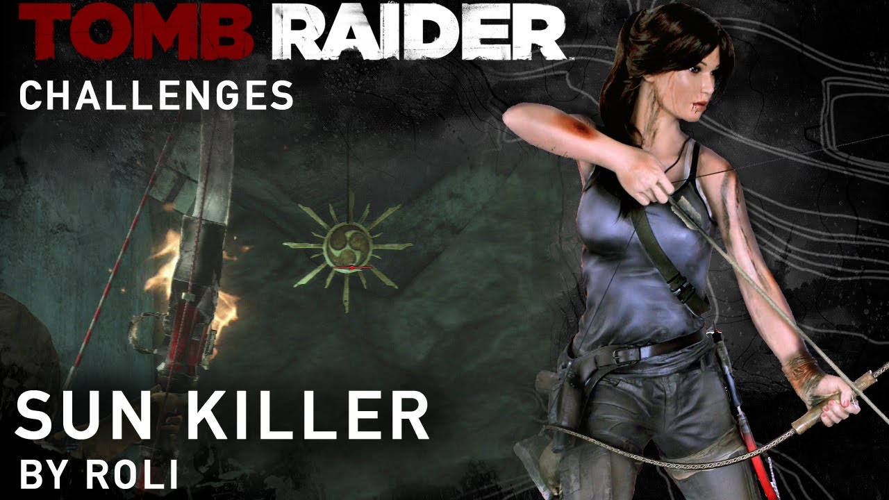 Tomb Raider (2013) 100% Walkthrough - Sun Killer Challenge (Research Base)