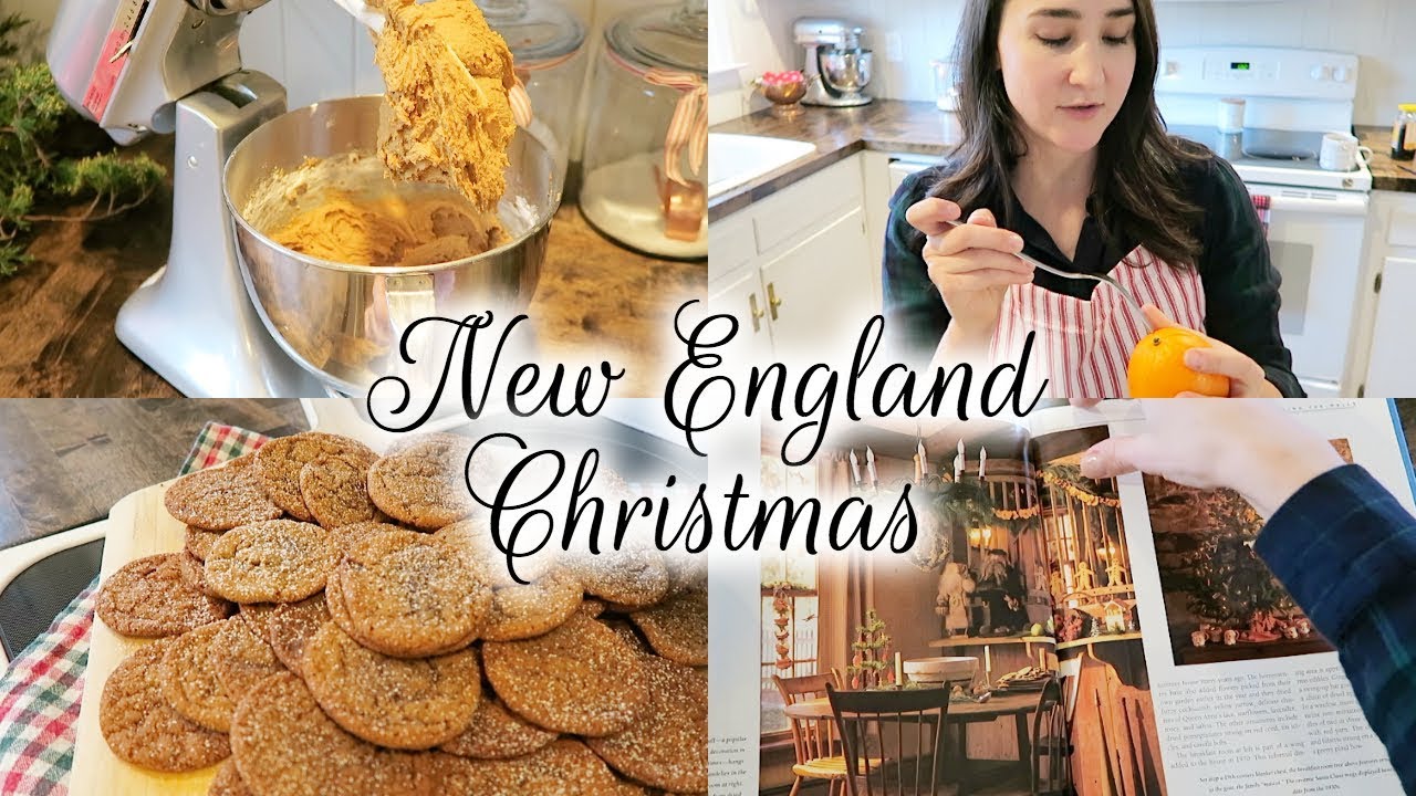 My New England Christmas Inspiration | Bake + Craft with Me