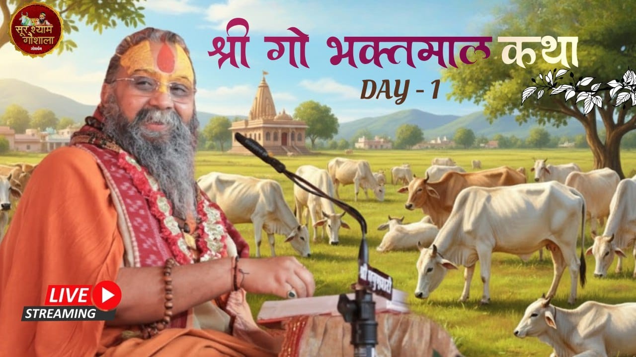 Live - श्री गौ भक्तमाल कथा, रीवा  Day -01 Shri Rajendra Das ji Maharaj || 14-02-2026