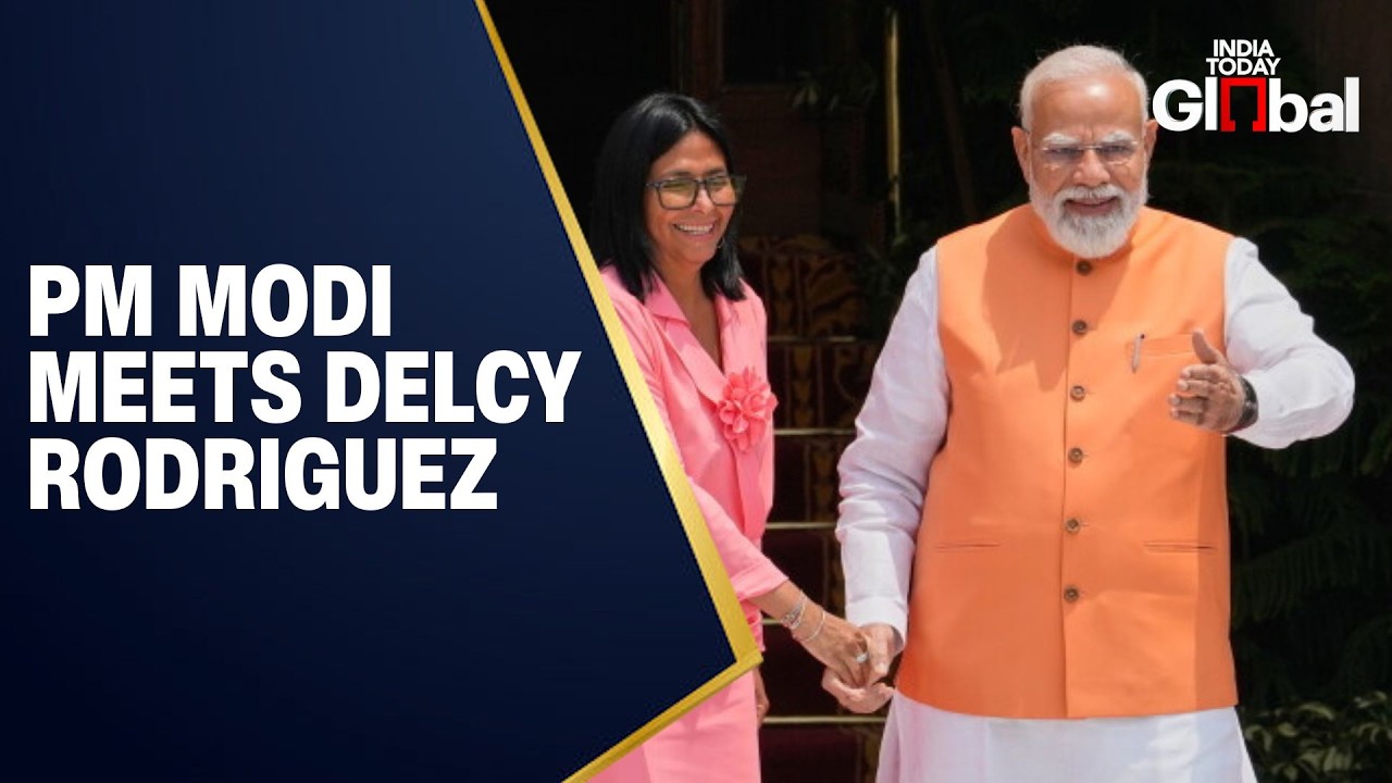 LIVE: PM Modi Holds High-Level Talks With Venezuela's Delcy Rodr&iacute;guez In Delhi