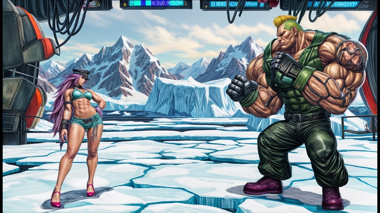 CHUN-LI & POISON vs JACK-X & GUILE: The Battle of Legends! 😱 (100% EPIC)#StreetFighter #Tekken