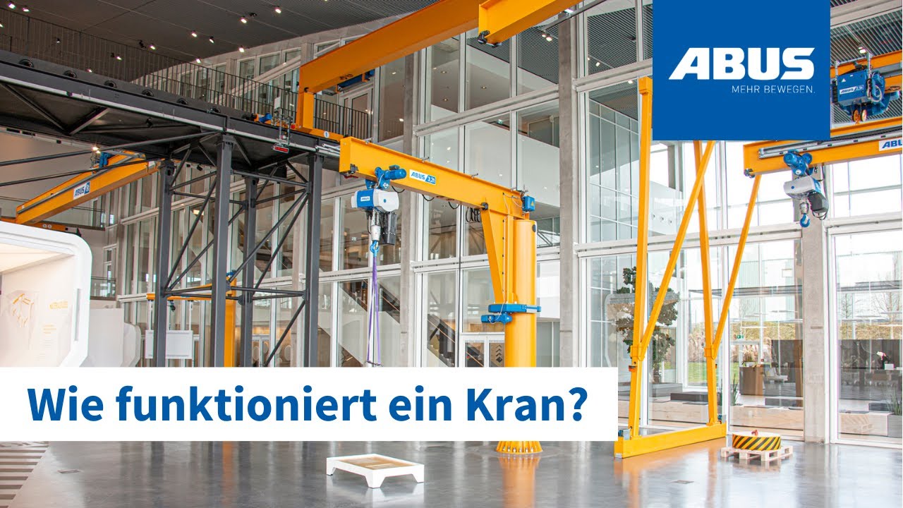 Wie funktioniert ein Kran?  | ABUS Kransysteme