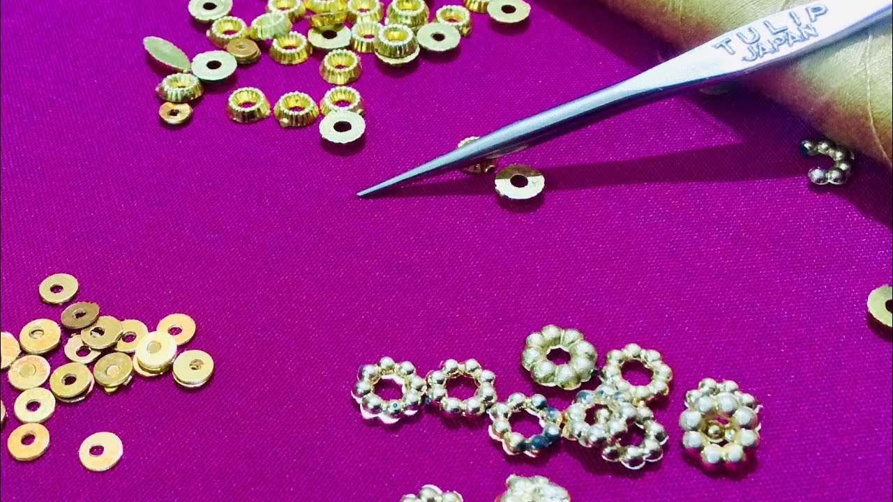 Aari Embroidery tutorial 6