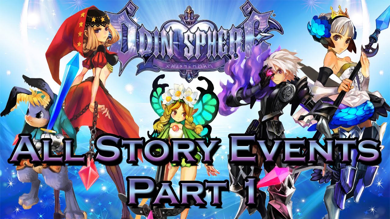 Odin Sphere Leifthrasir - All Events Chronological Order [Part 1][Japanese Voice][English Sub]