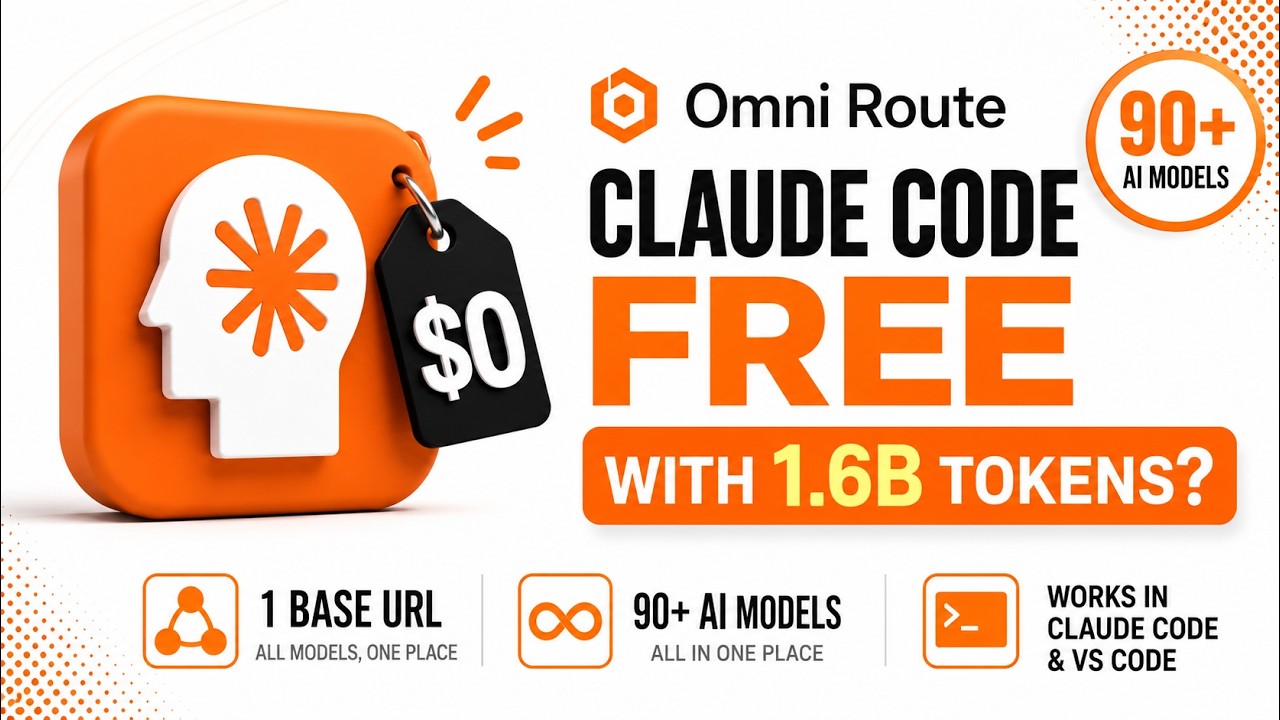 Claude Code БЕСПЛАТНО с 1,6 млрд токенов? 🤯 Настройка Omni Router