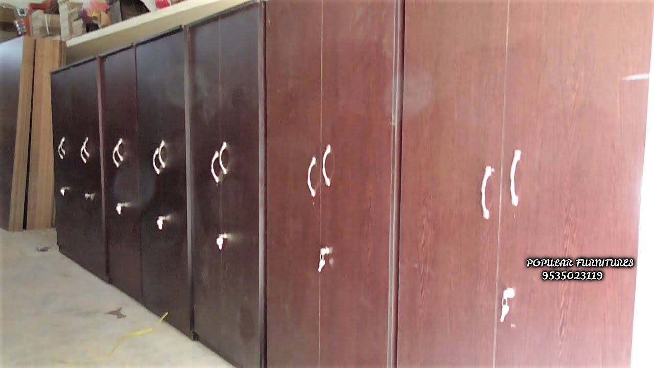 Wardrobe Making and Fittings Particle Board Almirah Cupboards in Bangalore