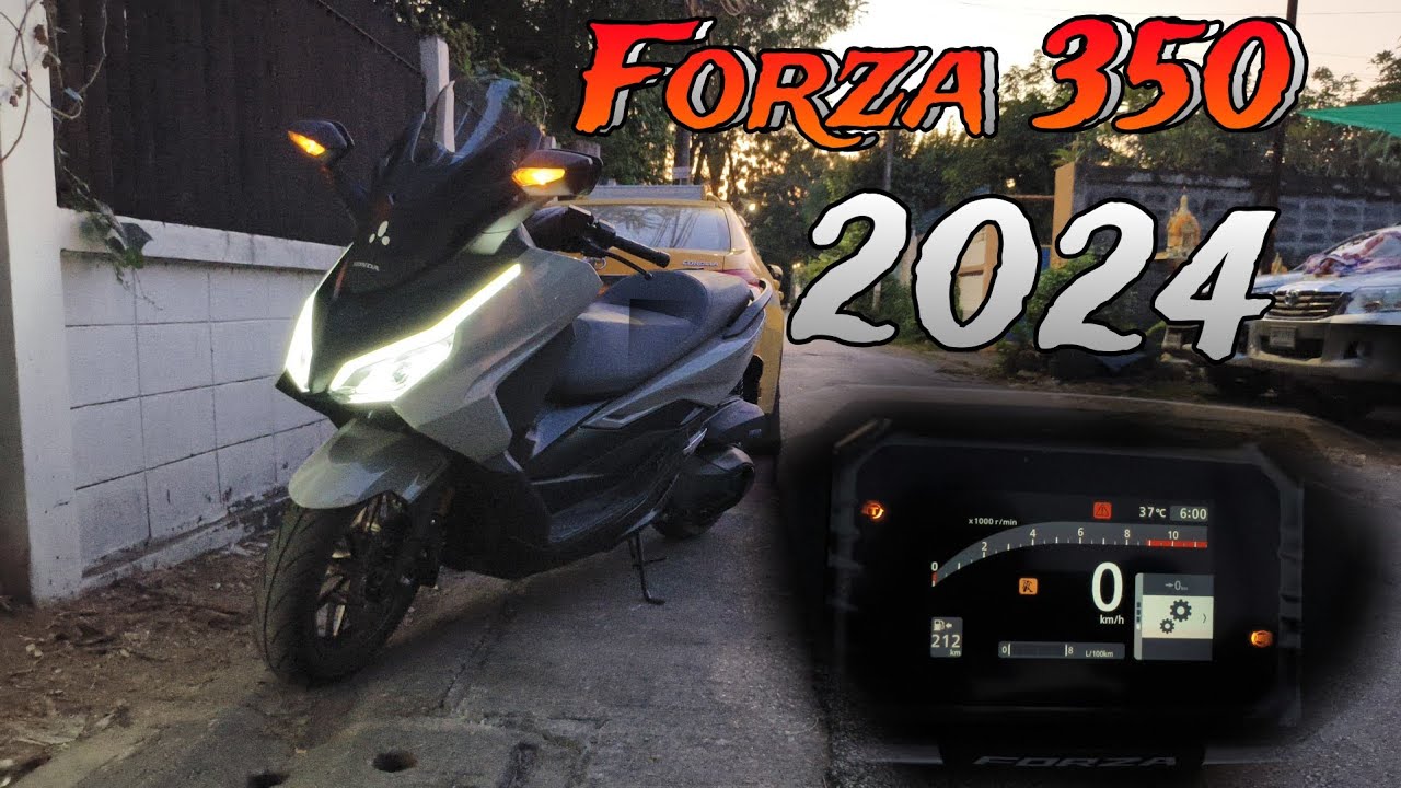 ีรีบรีวิว Forza 350 2024 พูดคุยตามหน้างานเป็นยังไง