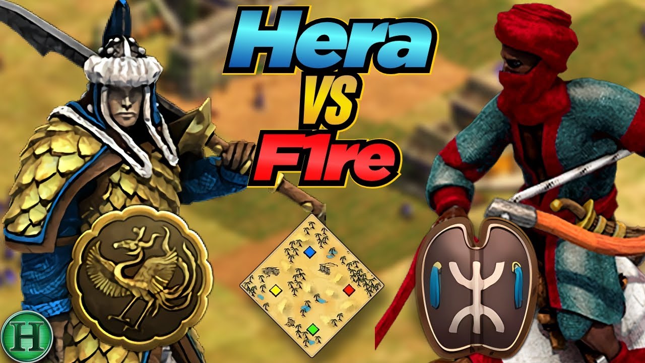 Khitans vs Berbers | 1v1 Arabia | vs F1Re | AoE2