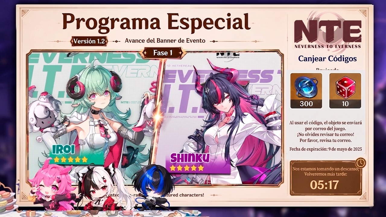 &iexcl;EL PROGRAMA ESPECIAL 1.2 EST&Aacute; A D&Iacute;AS! &iexcl;FECHA EXACTA | Neverness to Everness