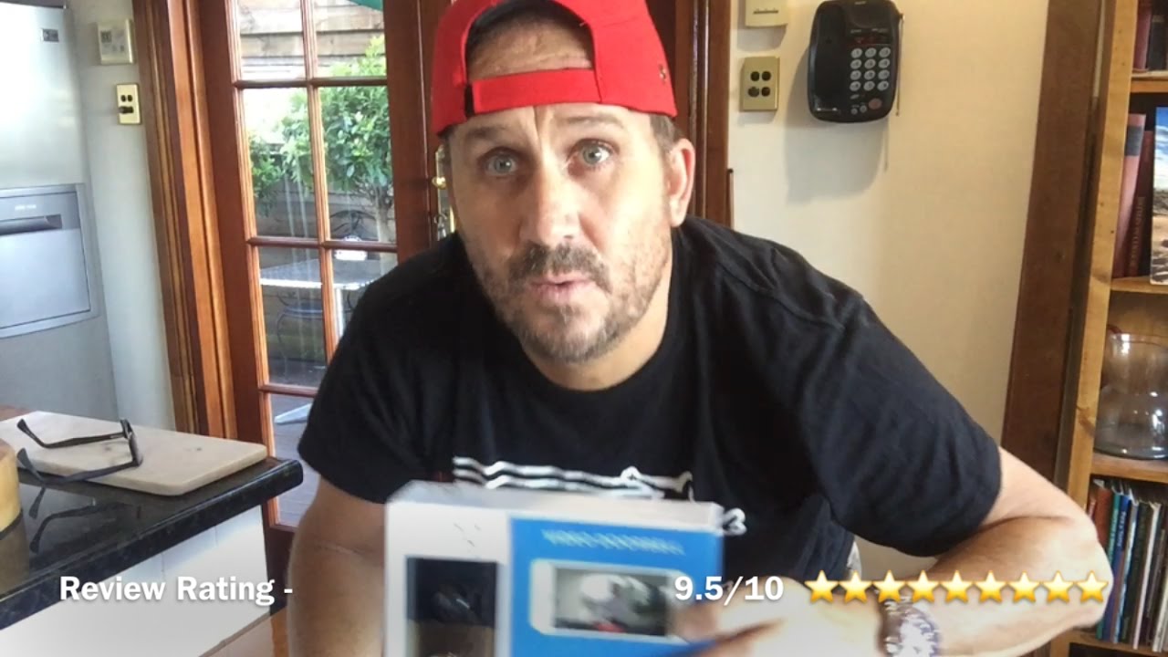 The ring Doorbell WiFi Smart Phone viewing - Demo and Review- Andrew Penman Vlog No. 7