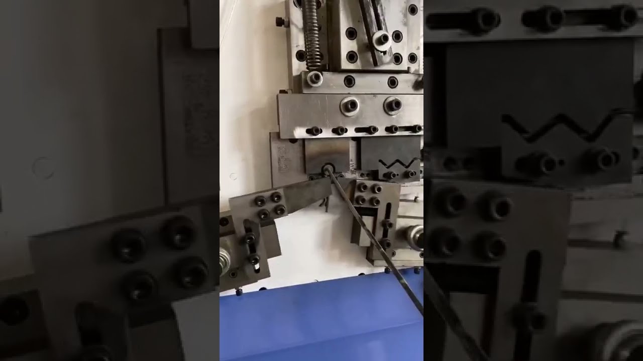 Automatic steel cotter pin making machine
