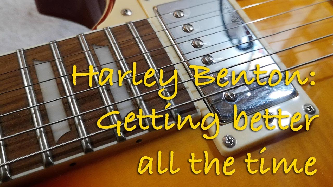 Quick look at Garry's Harley Benton SC450 prior to nut change and set up